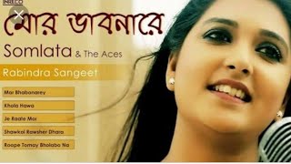 Rabindra Sangeet by somolata [upl. by Ahsinav496]