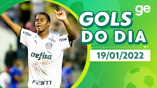 GOLS DO DIA 19012022  LISTAS  geglobo [upl. by Frankie]