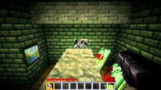 Duke Nukem 3D in Minecraft [upl. by Curson]