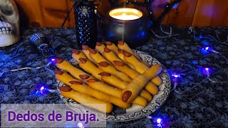 Receta de Galletas Dedos de Bruja [upl. by Hermina]