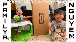 Unboxing Ikea’s Antilop High Chair [upl. by Ecnarrat]