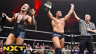 Look back at American Alphas NXT Tag Team Title victory WWE NXT April 6 2016 [upl. by Attirb]