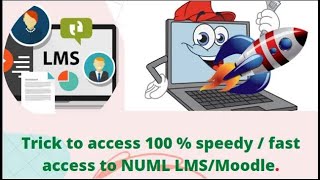 Moodle LMS  Fast Access to LMS  Moodle Tutorial  NUML LMS [upl. by Chainey]