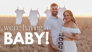 PREGNANCY ANNOUNCEMENT Finding out telling our families and more [upl. by Anaeg]