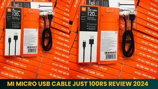 micro usb mi cable review 2024 [upl. by Onihc381]