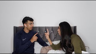 WE TRY THE WHISPER CHALLENGE ANOTHER BABY MUM  CHALLENGE VIDEO  FAIZAAN AND AMNA [upl. by Nolasba]