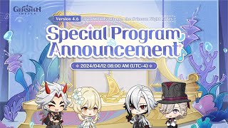 46 BANNER UPDATES AND REWARDS LIVESTREAM THIS FRIDAY  Genshin Impact [upl. by Sanbo928]