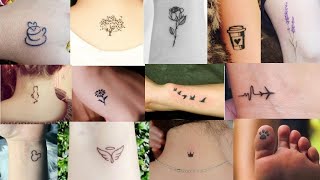 Minimalist Tattoo Designs For Girls  Tattoo Designs 2022  Latest Love Tattoos For Girls [upl. by Nwahsan]