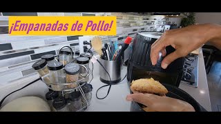 ¡Las mejores Empanadas de Pollo Tradicionales hechas al freidora de aire [upl. by Naggem]