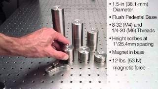 Magnetic Pedestal Rods  Optomech Overview [upl. by Mchale]