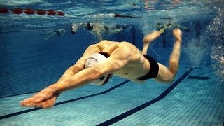 natation éducatif papillon  1 mouvement de bras 4 ondulations [upl. by Dhiman]