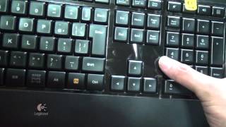 Logicoolキーボード K800 開封動画 [upl. by Newkirk]