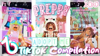 NEW Preppy Adopt Me Tik Tok Compilation❗️Pt 7 ☆🐹🐸 LuvinqKas 🎀💫💓🛼🥳 [upl. by Cayser]