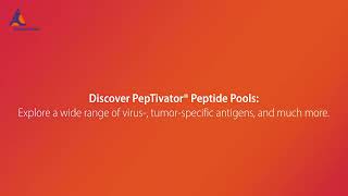 Antigenspecific T cell activation with PepTivator® Peptide Pools [upl. by Jeanine]