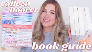 COMPLETE COLLEEN HOOVER BOOK GUIDE READING ORDER amp RECOMMENDATIONS  Paige Koren [upl. by Matless599]