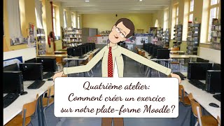 MOODLE  comment créer des exercices et un test [upl. by Ymaral]