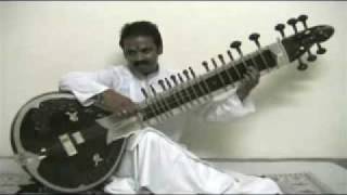 Rajeev Janardan plays Raga Bageshri alap on Surbahar [upl. by Ibbed]