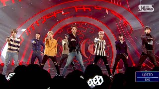 EXO 엑소  LOTTO louder 인기가요 Inkigayo 20160828 [upl. by Adierf]