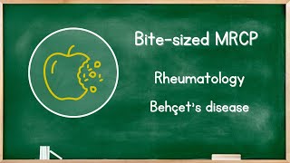 Rheumatology  Behçets disease [upl. by Ahsap614]