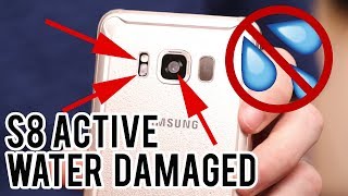 My Galaxy S8 Active was NOT Water Resistant [upl. by Kask]