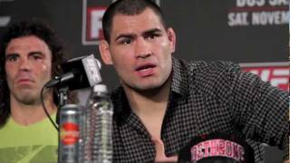 Cain Velasquez at UFC on FOX 1 Post Press Conference [upl. by Tenrag]