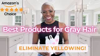 Whats REALLY Causing Your Gray Hair to Turn Yellow  Remove Yellow from Gray Hair  Angel Cornelius [upl. by Rick]