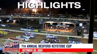 HIGHLIGHTS  Bedford Speedway  7th Annual Bedford Keystone Cup [upl. by Patsy]