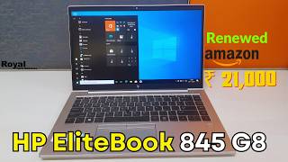 🔥 HP EliteBook 845 G8 Review  Best Budget Renewed Laptop  Refurbished Laptop 🔥 [upl. by Euqinamod]