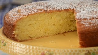 Yogurt Cake Recipe Demonstration  Joyofbakingcom [upl. by Acimat]