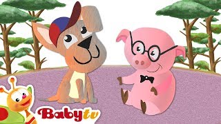 Bird 🐦  Riddle Games With Animals  Cartoons BabyTV [upl. by Phelia]