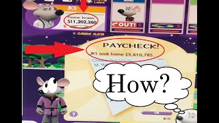 56M Paycheck Cashflow From this AMOUNT of MONEY the game completely GLITCHES [upl. by Einyaj]