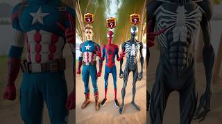 Body builder at Gym  Spiderman vs Venom vs Captain America spiderman brawlstars joker dc [upl. by Ttereve]