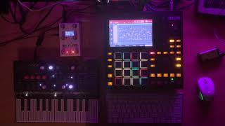 Generative ambient with Akai MPC One Arturia Microfreak and GFI SKYLAR Reverb [upl. by Friedrick689]