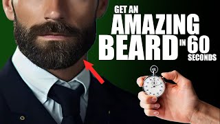 1Minute Beard Grooming Routine  Quick amp Effective [upl. by Katine158]