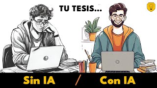 🤖😱 IA ¿EL FUTURO DE LAS TESIS  Investigar es fácil 😎 con Inteligencia Artificial [upl. by Alaecim369]