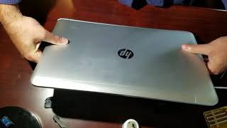 HP Envy 17s017cl disassembly SSD upgrade w instructions [upl. by Nahtaoj]