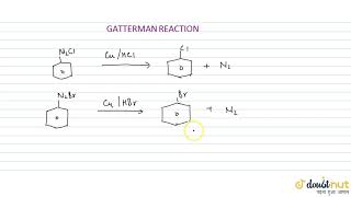 GATTERMANN REACTION [upl. by Everett]