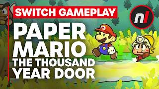 Paper Mario The ThousandYear Door Switch Gameplay [upl. by Kinnon]