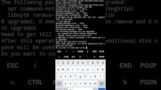 How update and upgrade termux coding termux [upl. by Anyotal954]