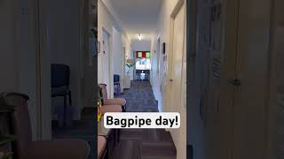 Where you go to practice bagpipes bagpipes vincentmusic westendbrisbane 4101 [upl. by Vanhomrigh]