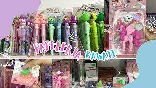 UNBOXING DE PAPELERIA KAWAII  AESTHETIC [upl. by Eimrots556]