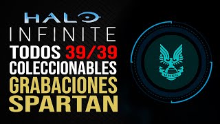 Halo Infinite  Grabaciones Spartan  Todos los audios [upl. by Durr]