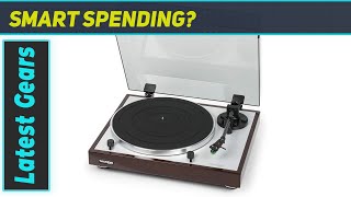 Thorens TD 402 DD Turntable Review Vintage Styling German Engineering and HighEnd Sound [upl. by Tsiuqram]