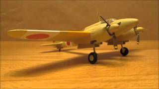 Airfix Mitsubishi Ki46 II quotDinahquot in 172 [upl. by Maddis]