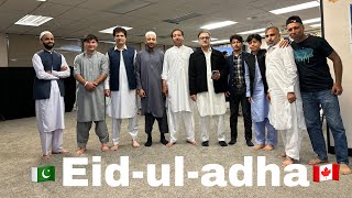 Celebrating EidulAdha in Canada 🇨🇦Bari EidQurbani Pakistan 🇵🇰Yasir Afridi Vlog [upl. by Ainelec]