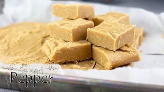 Old Fashioned Peanut Butter Fudge for the WIN Its Quick amp Easy too Double WIN [upl. by Arim]