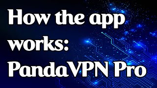 How the app works PandaVPN Pro [upl. by Noneek990]