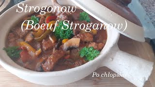 Strogonow boeuf stroganow [upl. by Htebaras]