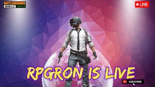 Day 7 of Reaching 2K subs❗RPGRONIsLive Streaming BGMI [upl. by Anemaj120]