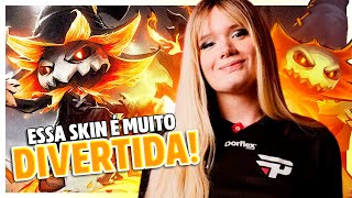 LOL JOGAR DE VEIGAR É TIPO ANDAR DE BICLICLETA VOCÊ STACKA E DÁ IK DEPOIS  Sabrinoca [upl. by Nnav]